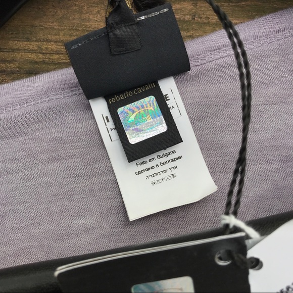 NWT Italian designer Roberto Cavalli punk tee $220 - Picture 7 of 8